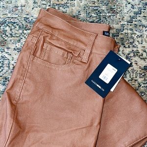 Fashion Nova Brown Leather Pants